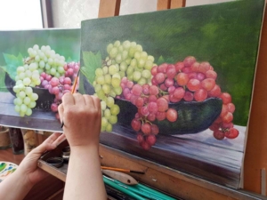 آموزش نقاشی با رنگ روغن